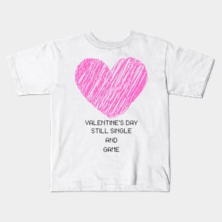 single and game Kids T-Shirt